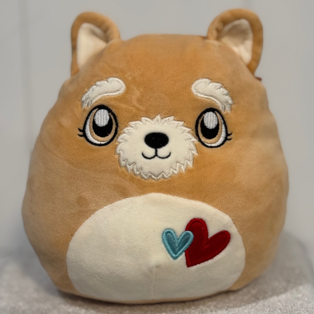Squishmallows Chloeyana the Dog Plush Toy Valentine's Day squad
